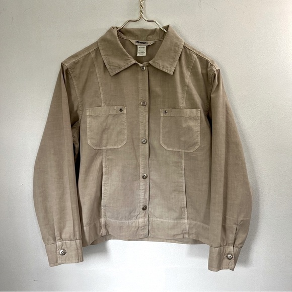 fresh produce Jackets & Blazers - Fresh Produce Lightweight Lorlin Cotton Shirt Jacket style C210 Khaki size S